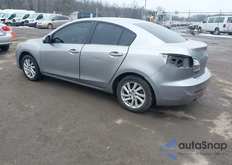 2012 Mazda Mazda3 I Touring z USA, uszkodzony, nr VIN JM1BL1V8XC1574799